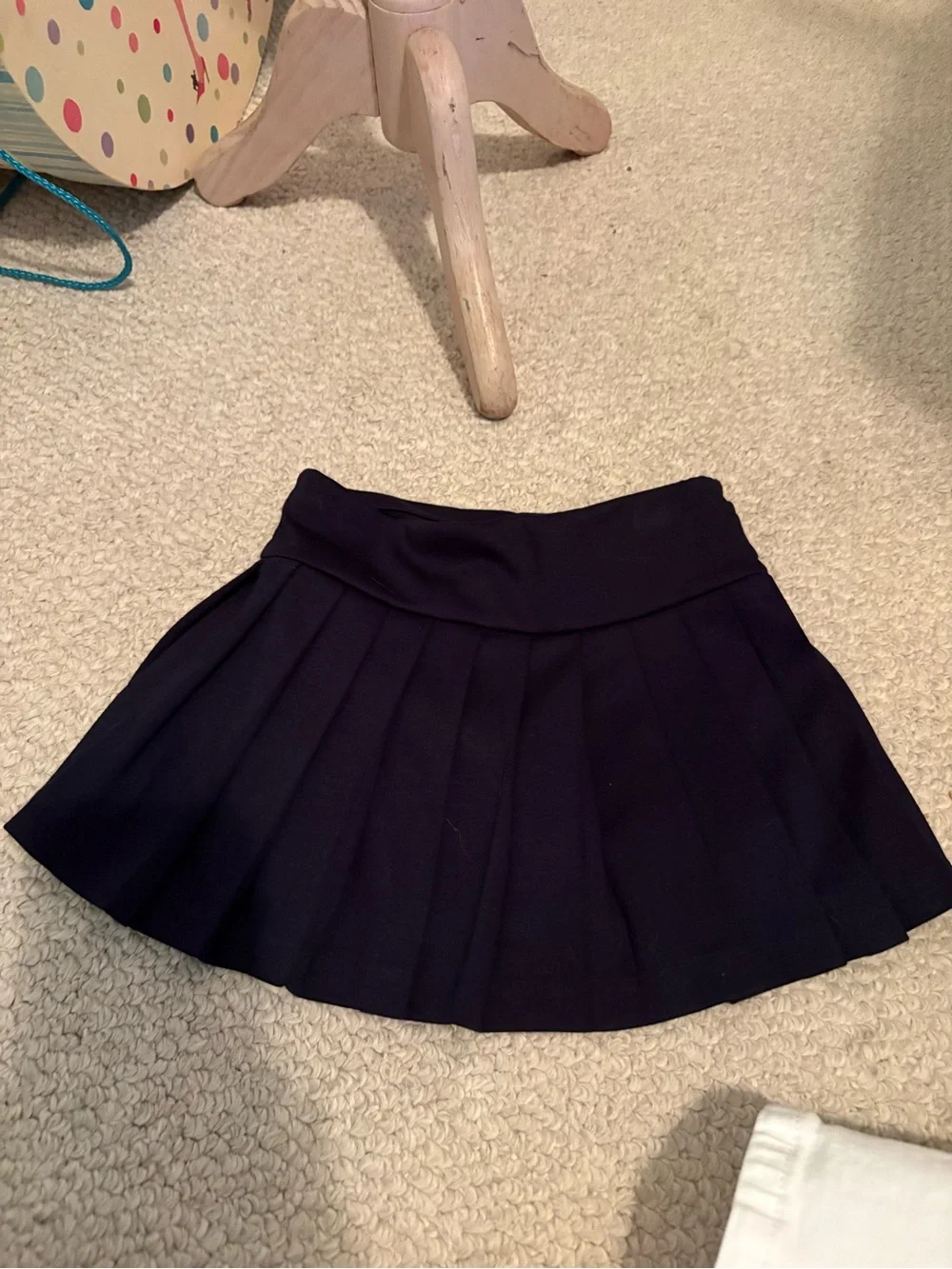 Polo Ralph Lauren Girls size 3 NWT $65 Pleated Mini Skort navy - Picture 9 of 13